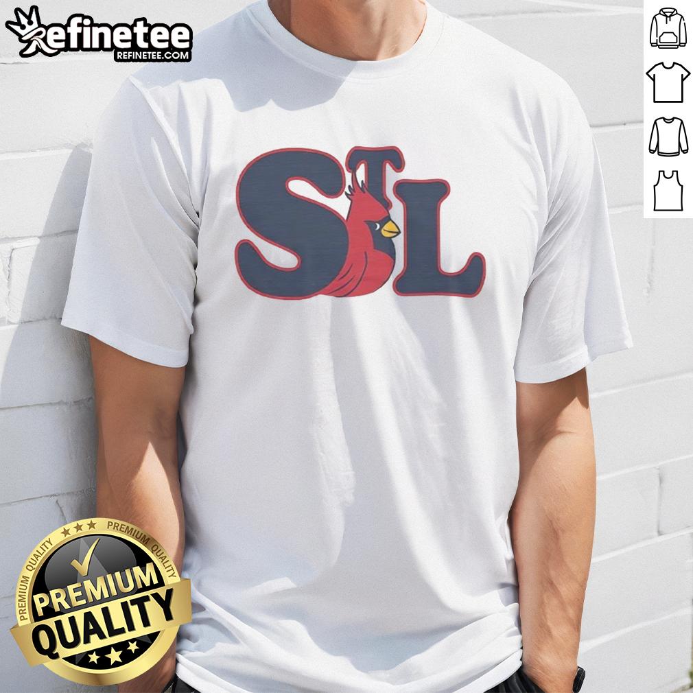 top-stl-st-louis-cardinals-red-bird-vintage-t-shirt-1 Alt Text: Vintage St. Louis Cardinals Red Bird T-Shirt featuring a classic design, perfect for fans and collectors.