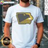 Top The Hawkeye State Iowa T-Shirt featuring bold Iowa graphic design, perfect for fans and proud Iowans.