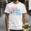 Top Trans Rights Or I Bites T-Shirt featuring bold text design promoting trans rights and equality in vibrant colors.