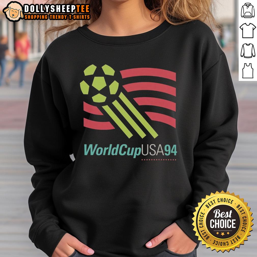 Top Usa 94 World Cup Retro 2026 Soccer Nostalgia Sweatshirt Top USA 94 World Cup retro 2026 soccer nostalgia sweatshirt featuring vibrant graphics and vintage style.