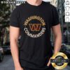 Top Washington Commanders Circle T-Shirt featuring the team's logo and vibrant colors for fans and sports enthusiasts.