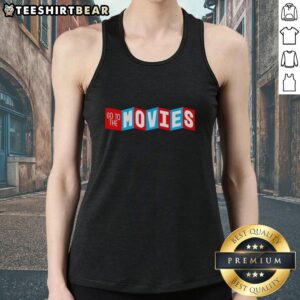 Alt Text: Hot Super Yaki Go To The Movies Tank Top featuring a stylish design, perfect for movie nights and casual outings.