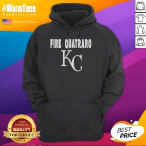 Original Fire Quatraro KC Royals Hoodie featuring vibrant team colors and logo for ultimate fan style.