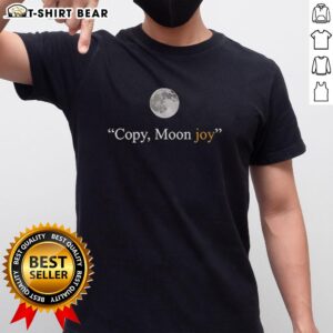 Official Copy Moon Joy Artemis Mission T-Shirt featuring a vibrant design celebrating NASA's Artemis lunar exploration.