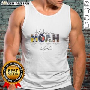 Nice Kahan Noah The Album Era Tour tank top featuring vibrant graphics and stylish design for fans.