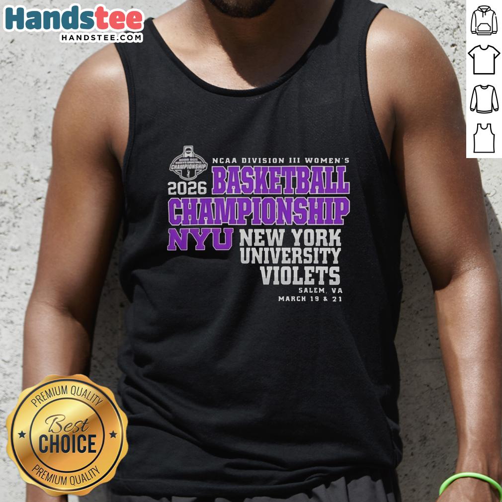 nice-new-york-university-violets-2026-ncaa-division-iii-womens-basketball-final-championship-tank-top Nice New York University Violets 2026 NCAA Division III Women's Basketball Final Championship tank top design.