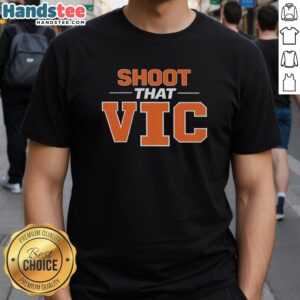 Nice Shoot That Vic Illinois Fighting Illini T-Shirt featuring vibrant team colors and logo, perfect for fans.