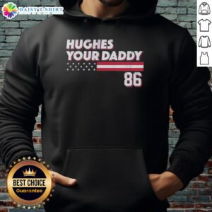 Hot Jack Hughes Your Daddy 86 Retro Hoodie in stylish design, perfect for fans and casual wear enthusiasts.
