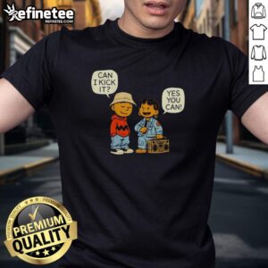 Alt Text: Original Can I Kick It? Yes You Can Hip Hop T-Shirt featuring vibrant graphics and a stylish design for urban fashion lovers.