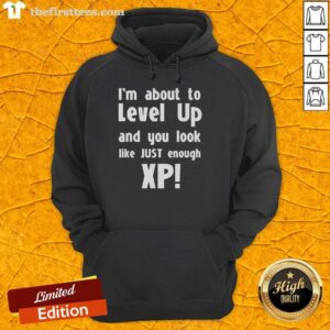 Funny I'm About To Level Up And You Look Like Just Enough XP T-Shirt - Image 2