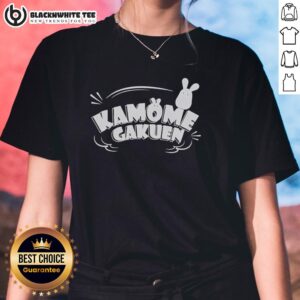 Nice Toilet Bound Hanako Kun Kamome Gakuen logo on a ladies tee, showcasing vibrant colors and stylish design.