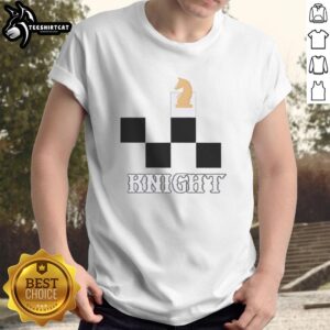 Nice Knight Chess Horse Graphic T-Shirt featuring a stylish knight design for chess enthusiasts and casual wear.