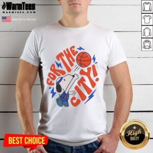 Alt Text: Awesome Snoopy Gilgeous Alexander Oklahoma City Thunder NBA T-shirt featuring a fun graphic design.