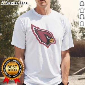 Original Arizona Cardinals Rivet Logo T-Shirt featuring bold team colors and classic design for fans and collectors.