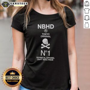 Good Nbhd R Tokyo Original N1 Technical Apparel Craft With Pride Ladies Tee in stylish design and vibrant colors.