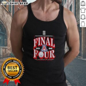 Original Arizona Wildcats 2026 NCAA Men's Basketball Tournament March Madness Final Four tank top design.