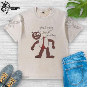 Nice Taking Back Sunday washed t-shirt featuring vintage design, perfect for fans of the iconic band and casual wear.