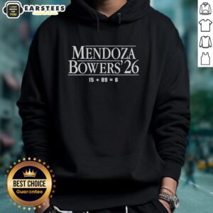 Alt Text: Official Fernando Mendoza Las Vegas Raiders NFL hoodie, featuring Bowers 26, perfect for fans and collectors.