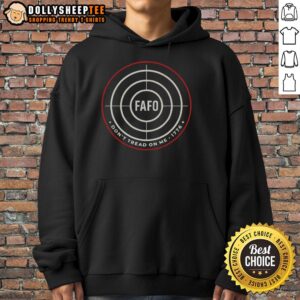 Official Fafo Target Don't Tread On Me 1776 Hoodie featuring a bold graphic and comfortable fit for patriotic style.