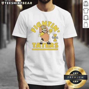 Premium Fightin' Taters Idaho Vandals T-Shirt featuring vibrant team colors and logo, perfect for fans and game day.