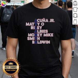 Awesome Atlanta Names 2026 T-Shirt featuring vibrant graphics and bold text, perfect for Atlanta fans and collectors.