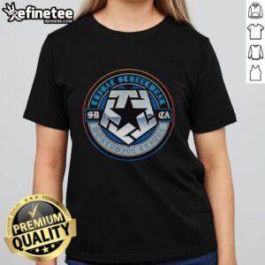 Vintage 1989 San Diego ladies tee featuring 'Hot The Lower Left' design in center, perfect for retro fashion enthusiasts.