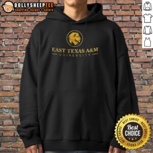 Stylish Hot East Texas A&M University hoodie showcased in vibrant colors, perfect for campus wear and school spirit.