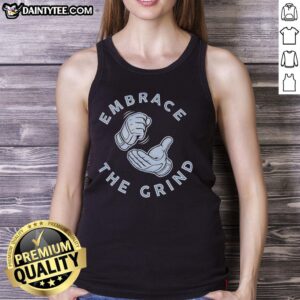 Nice Embrace the Grind Toronto Blue Jays tank top featuring team colors and logo, perfect for summer sports enthusiasts.
