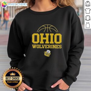 Hot Ohio Wolverines sweatshirt in vibrant colors, perfect for game day or casual wear.