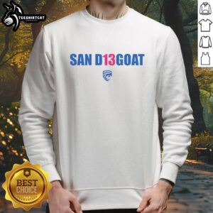 Alt Text: Nice San Diego Wave Sweatshirt featuring a vibrant design, perfect for casual wear in sunny San Diego.