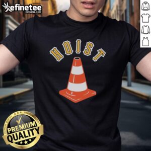 Premium Hoist Center T-Shirt featuring a stylish design, perfect for hoisting enthusiasts and casual wear.
