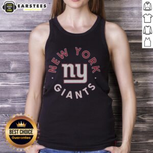 Hot New York Giants circle tank top featuring vibrant team colors and logo, perfect for game day or casual wear.