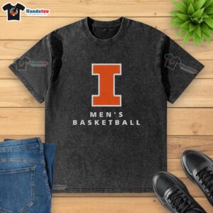 Official Illinois Fighting Illini 2026 NCAA Men's Basketball Tournament Final Four washed t-shirt design.
