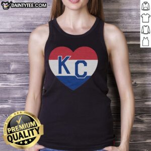 Premium Netherlands KC Heart Tank Top in stylish design, perfect for casual wear and showcasing Dutch pride.