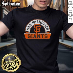 Alt Text: San Francisco Giants Phase Banner Arch T-Shirt featuring vibrant team colors and logo for fans and collectors.