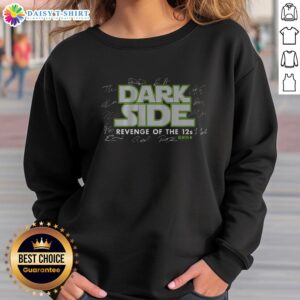 Top Seattle Football Dark Side Champs Sweatshirt featuring a bold design and comfortable fit for fans.
