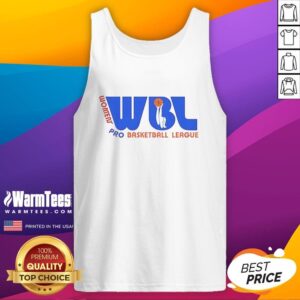 Official Women's Pro Basketball League tank top in stylish design, perfect for fans and players alike.