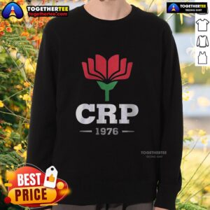 Alt Text: Awesome Crp 1976 Peito Logo Sweatshirt featuring a vintage logo design on a stylish sweatshirt.