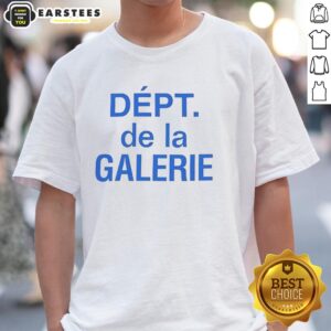 Good Dept De La Galerie T-Shirt featuring a stylish design, perfect for casual wear and fashion enthusiasts.
