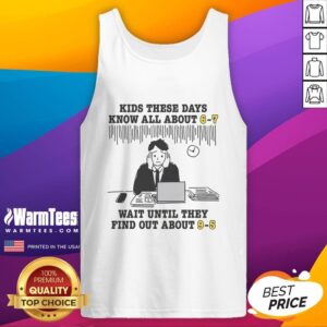 Premium kids wearing stylish tank tops, excited about the latest trends in fashion for ages 6-7 and beyond.