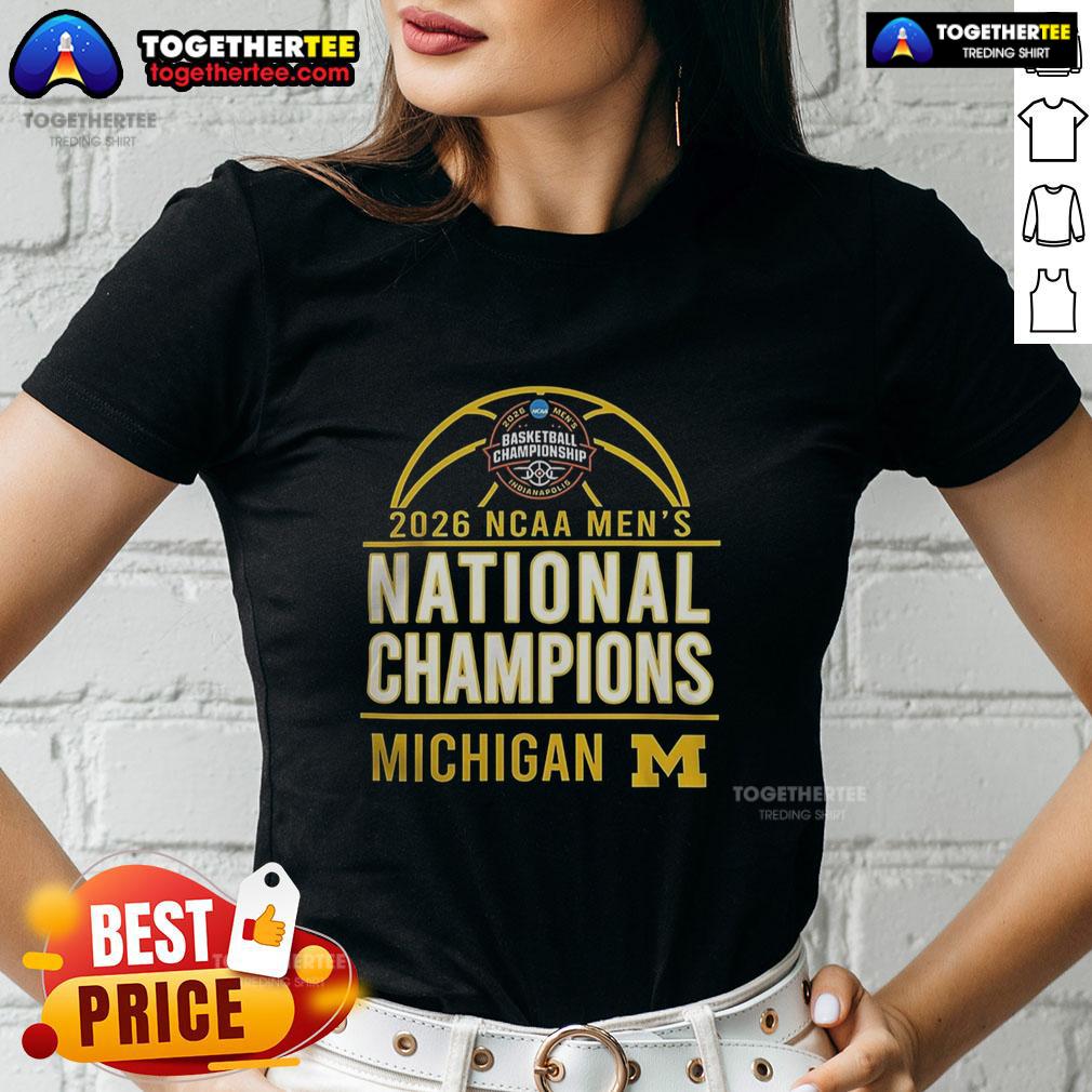 Official 2026 NCAA Men's Basketball National Champions Michigan Wolverines Ladies-Tee Official 2026 NCAA Men's Basketball National Champions Michigan Wolverines ladies tee featuring team logo and colors.