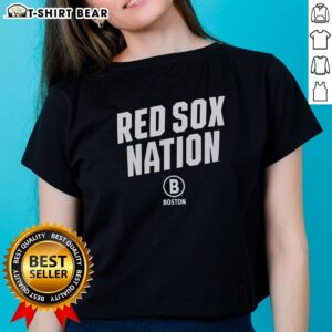 Hot Boston Red Sox Nation ladies tee featuring a stylish design for female fans of the Boston Red Sox.