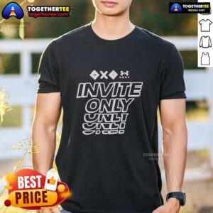 Alt Text: Awesome Invite Only Zayden Gamble T-Shirt featuring bold graphics and stylish design for trendsetters.