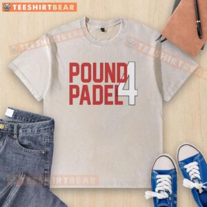 Good Islam Makhachev Pound Padel 4 Welterweight UFC Washed T-Shirt featuring a stylish design for MMA fans.