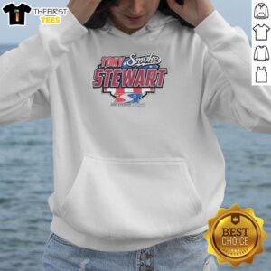 Alt Text: Official Nitromall Tony Stewart Smoke Americana Hoodie featuring bold graphics and a comfortable fit for racing fans.