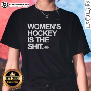 Awesome Women's Hockey is the Shit Bring Hockey Back Ladies Tee featuring a bold design for passionate female hockey fans.