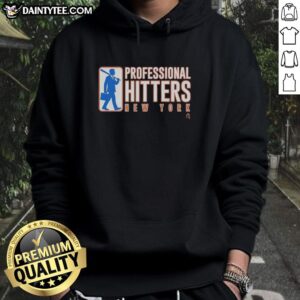 Official Professional Hitters New York Graphic Hoodie featuring a stylish design and vibrant colors for casual wear.