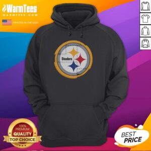 Good Pittsburgh Steelers rivet logo hoodie, featuring a stylish design perfect for NFL fans and game day attire.