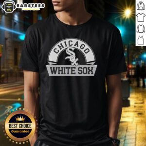 Awesome Chicago White Sox Phase Banner Arch T-Shirt featuring team colors and logo, perfect for fans and casual wear.