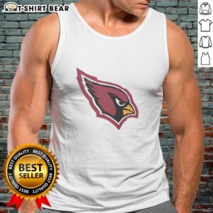 Original Arizona Cardinals Rivet Logo Tank Top featuring a bold team logo and stylish design for fans.